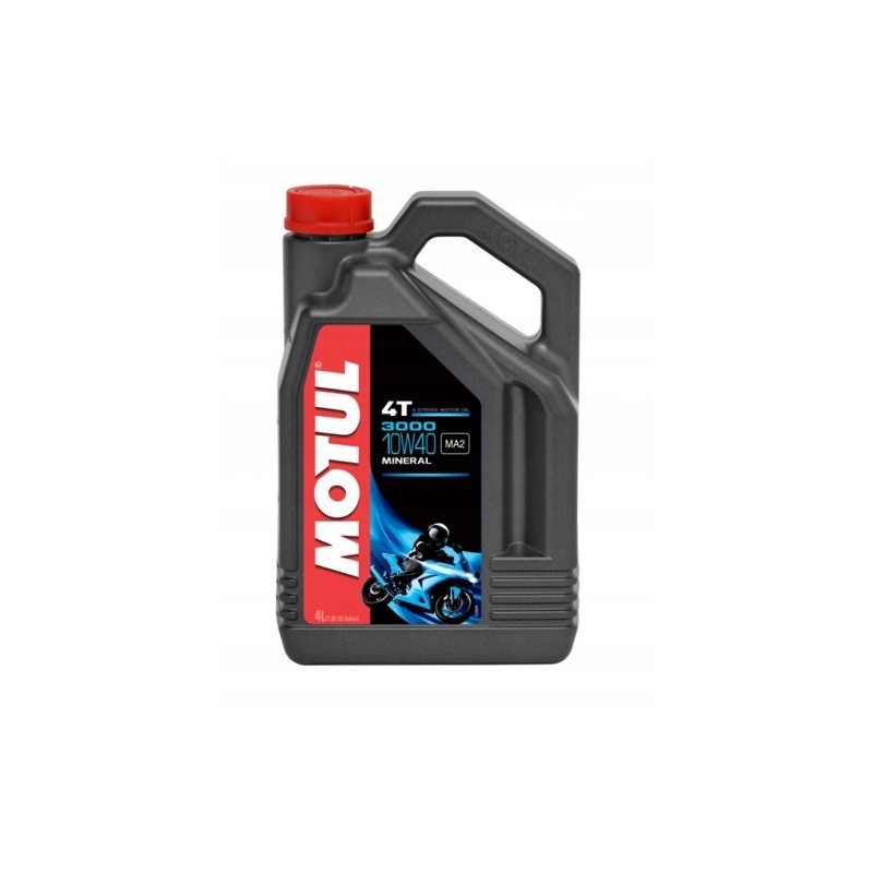 Oil sil 10w 40 motul 3000 4t 4l oil motul 3000 10w40 ma2 mineral 4 liters