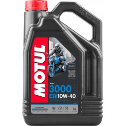 10w40 3000 4t 4l motul oil 10w40 4l 3000 4t mineral