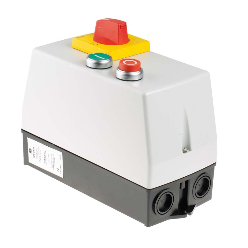 1 pcs - RS PRO DOL Starter, DOL, 11 kW, 400 V ac, 3 Phase, IP65