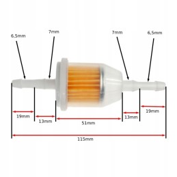 Fuel filter piaggio xevo x7 x8 125 nrg 50 hexagon beverly carnaby 125 150