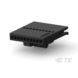 1000 pcs - TE Connectivity, FFC Female PCB Connector Housing, 1.27mm Pitch, 10 Way, 1 Row