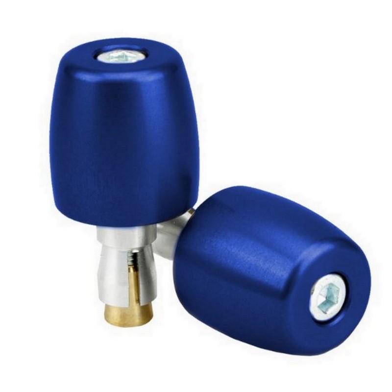 Handlebar weight ends trwmcl212 b blue