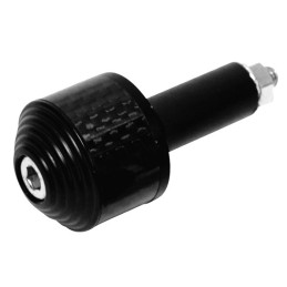Oxford carb end 2 handlebar weights, black