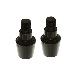 OEM Yamaha M16 handlebar ends, black