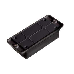 1 pcs - RS PRO Grey ABS Enclosure, Flanged, Grey Lid, 111 x 45.6 x 27.5mm