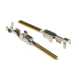 1000 pcs - JST J300 Series Male Crimp Terminal, 28AWG Min, 24AWG Max