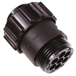 1 pcs - TE Connectivity Circular Connector, 7 Contacts, Cable Mount, Plug, Male, CPC Series 1 Series
