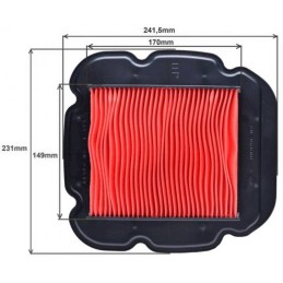 Air filter suzuki dl v strom kawasaki klv