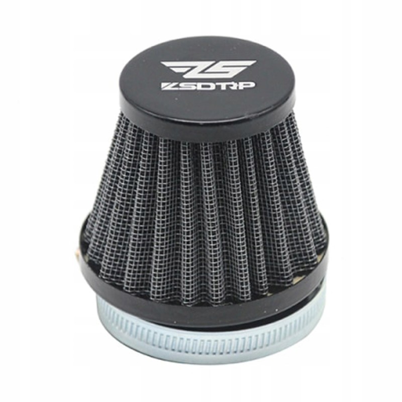 Cone air filter for a motorcycle engine, 58 mm