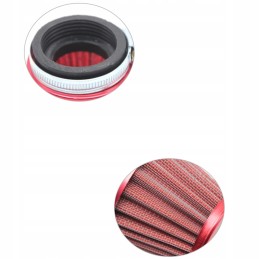 Cone air filter for a motorcycle engine, 58 mm