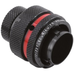 1 pcs - Souriau Circular Connector, 37 Contacts, Cable Mount, Plug, Male, IP67, 8STA Series