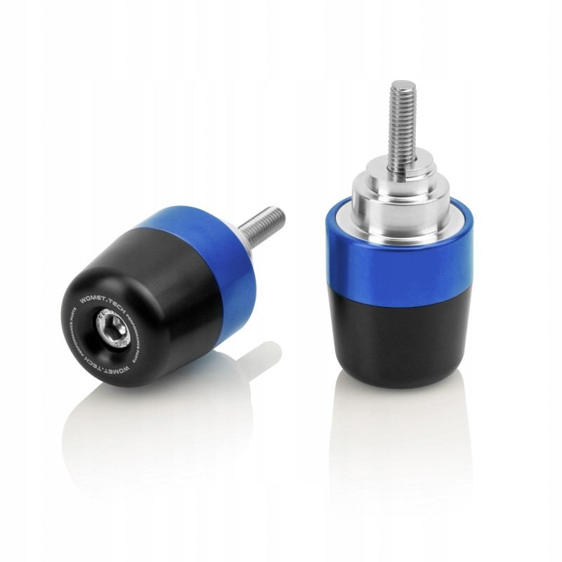 Womet tech blue handlebar ends honda cb