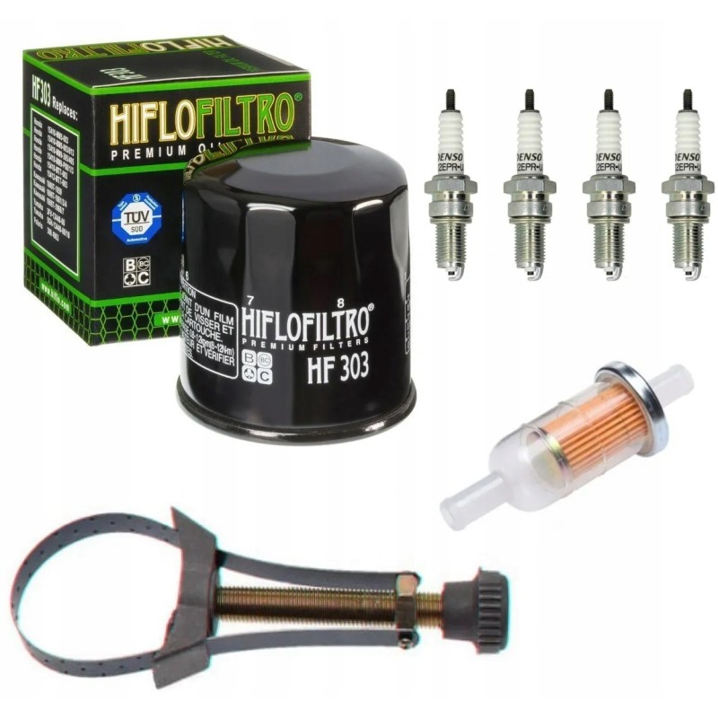 Oil filter, spark plugs, honda vt 1100 c2 shadow 99/07