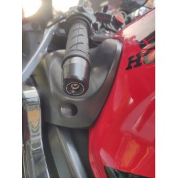 Honda Womet black steering wheel weight ends