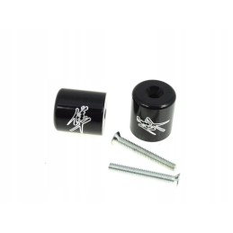 Black suzuki gsx r hayabusa 8469 handlebar ends