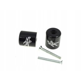 Black suzuki gsx r hayabusa 8469 handlebar ends