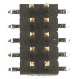 1000 pcs - HARWIN Archer M50 Series Straight Surface Mount Pin Header, 10 Contact(s), 1.27mm Pitch, 2 Row(s), Unshrouded