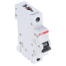 1 pcs - ABB System Pro M Compact S200 MCB, 1P, 16A Curve C, 253V AC, 72V DC, 6 kA Breaking Capacity