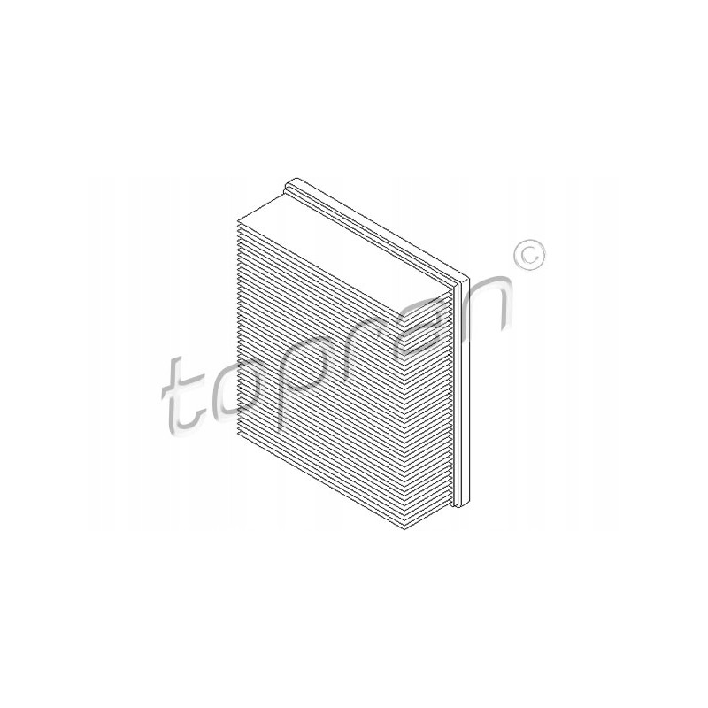 Topran air filter 109 043 wix filters wa6696