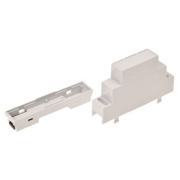 1 pcs - RS PRO Modular Enclosure Enclosure Type, 17.5 x 90.0 x 64.9mm, ABS DIN Rail Enclosure