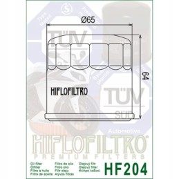 Oil filter hf204 honda integra 700 750 fsc400 600