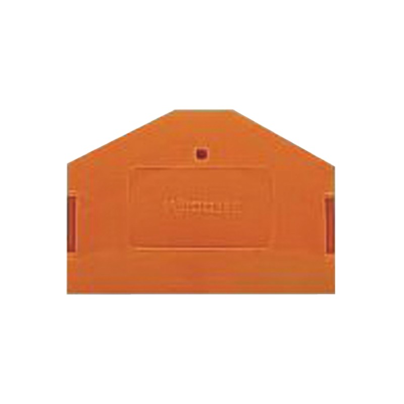 1 Bag of 5 - Wago 281 Series End and Intermediate Plate for Use with 281 Series Terminal Blocks