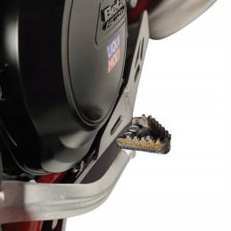 The end of the rear brake lever is 3mm Mitigator Sheroco