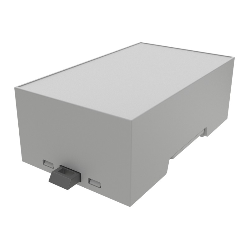 1 pcs - Italtronic DIN Rail Enclosure Enclosure Type 3M XTS Compact Series , 90 x 32.2mm, ABS DIN Rail Enclosure
