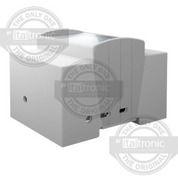 1 pcs - Italtronic Solid Top Enclosure Type, ABS, Polycarbonate DIN Rail Enclosure Kit