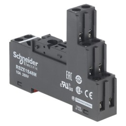 1 pcs - Schneider Electric Harmony Relay RSB 8 Pin &lt,250V ac DIN Rail Relay Socket, for use with Relais Series RSZ
