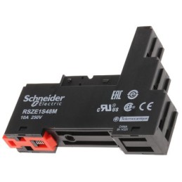 1 pcs - Schneider Electric Harmony Relay RSB 8 Pin &lt,250V ac DIN Rail Relay Socket, for use with Relais Series RSZ