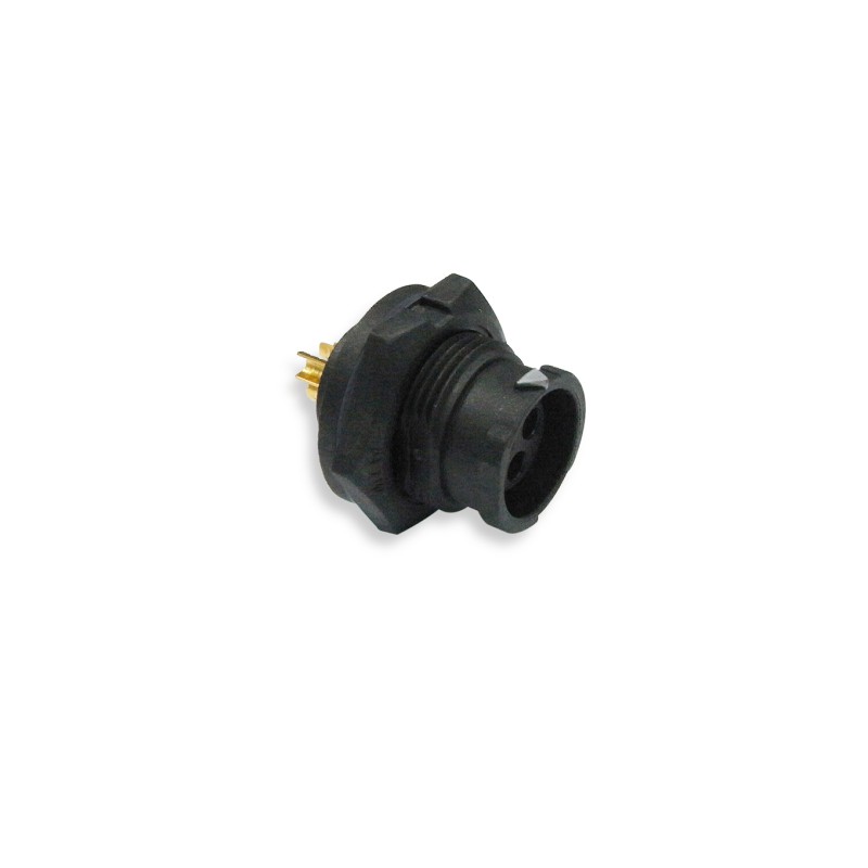 1 pcs - Amphenol Circular Connector, 5 Contacts, Panel Mount, Plug, Female, IP68, X-Lok Series
