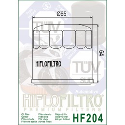 Oil filter hiflofiltro hf204c