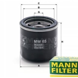Mann filter oil filter for Bimota Sbr