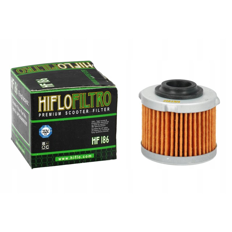Oil filter hiflofiltro hf186 aprilia