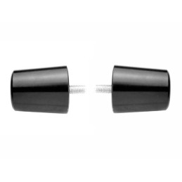 Piaggio x8 x9 black handlebar end weights