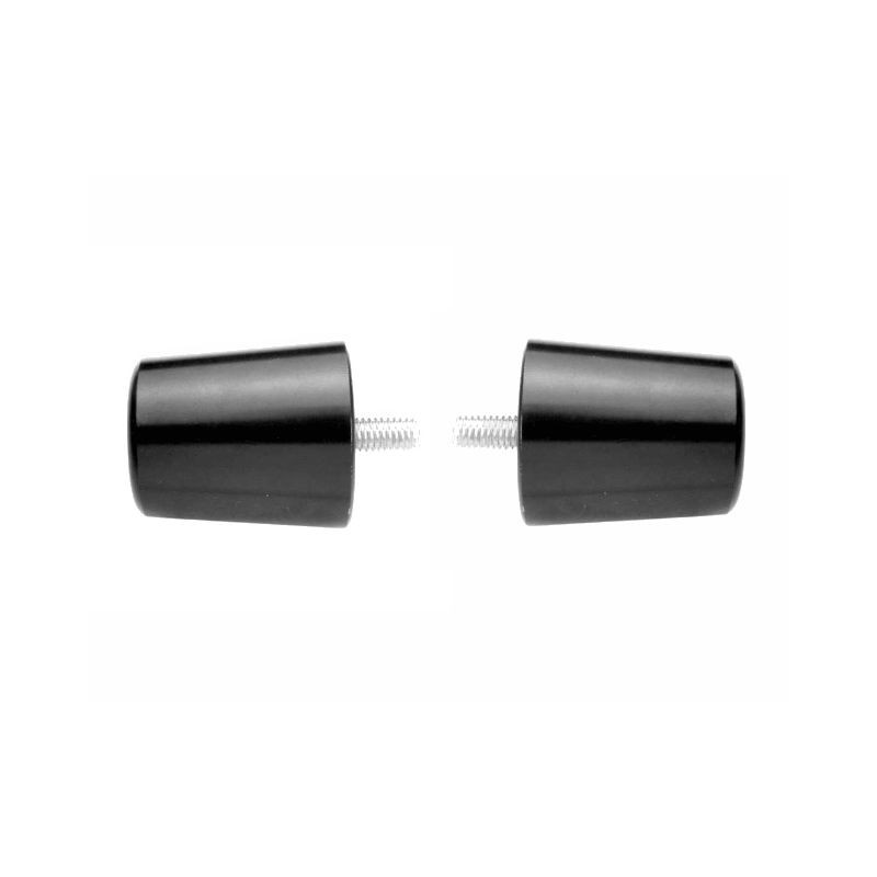 Piaggio x8 x9 black handlebar end weights