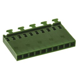 1000 pcs - TE Connectivity, AMPMODU MOD IV Female Connector Housing, 2.54mm Pitch, 10 Way, 1 Row