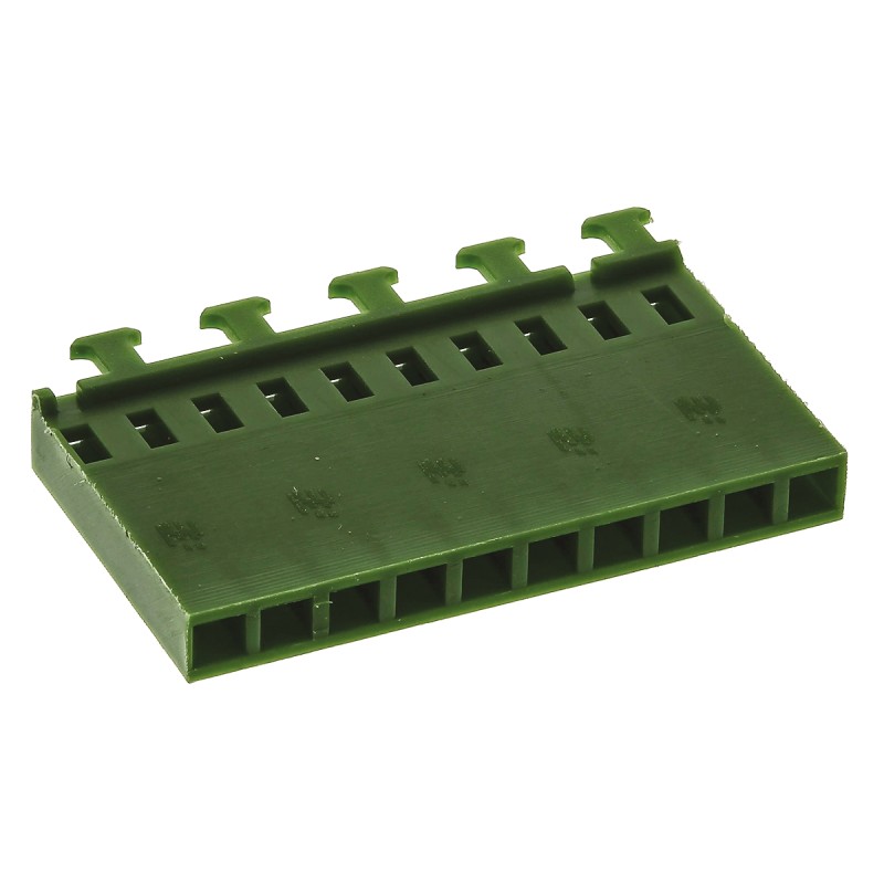 1000 pcs - TE Connectivity, AMPMODU MOD IV Female Connector Housing, 2.54mm Pitch, 10 Way, 1 Row