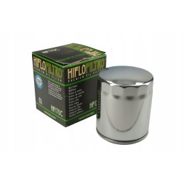 Filter ol hd motor chrome hiflofiltro hf170c oil filter chrome harley