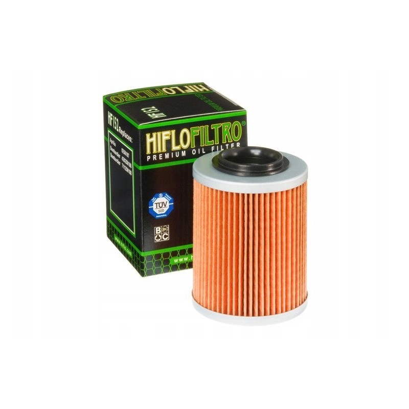 Oil filter hf152 atv can am bombardier aprilia