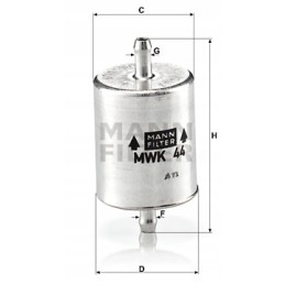 Mann filter mwk 44 fuel filter