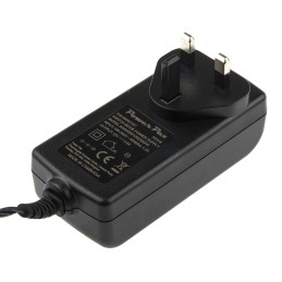 1 pcs - RS PRO 36W Plug-In AC/DC Adapter 12V dc Output, 3A Output