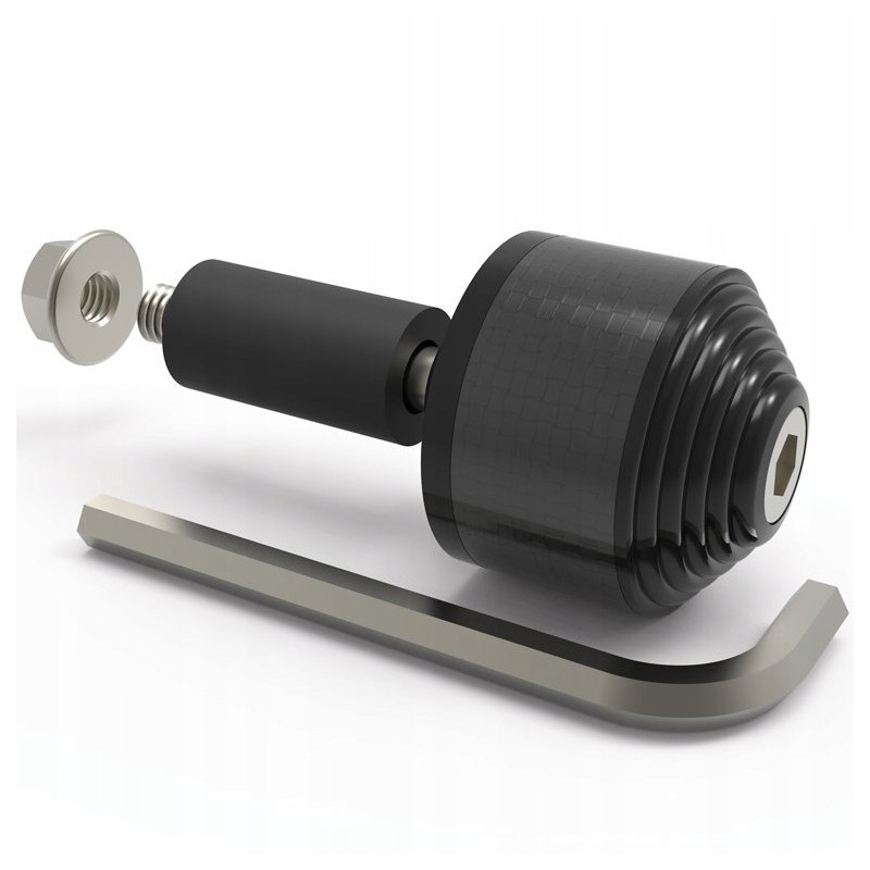 A set of 22mm oxford handlebar weight ends