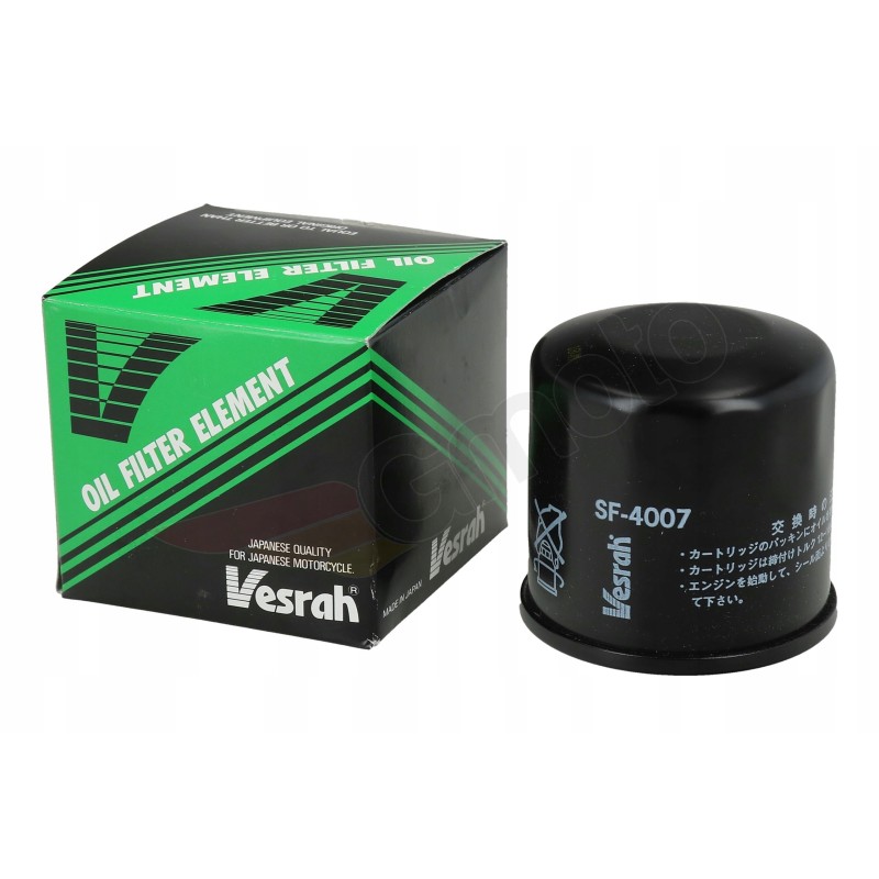 Oil filter vesrah sf4007 honda cbr cb yamaha mt07