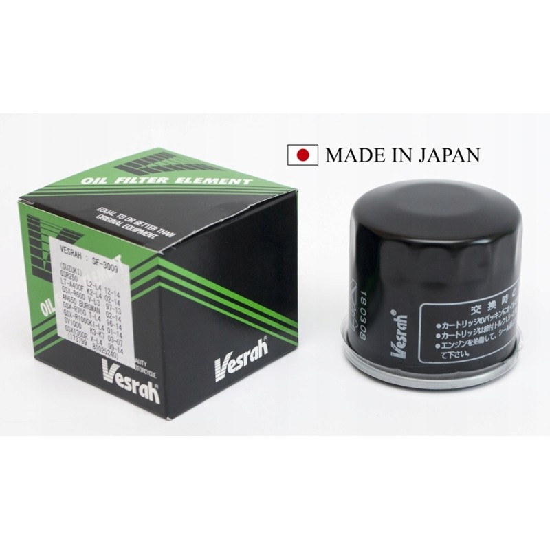 Vesrah hf138 sf 3009 oil filter