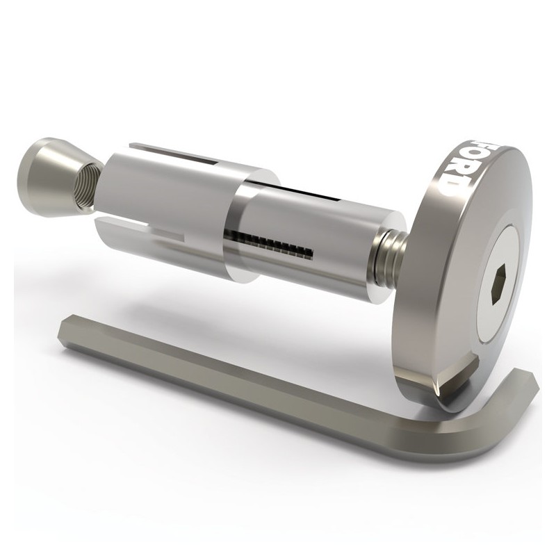 Oxford bar ends, silver set