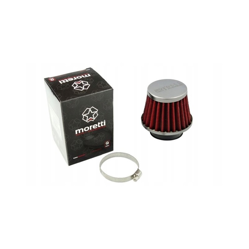 38 mm moretti conical air filter