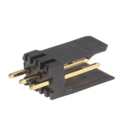 1000 pcs - Stelvio Kontek 475 Series Straight Through Hole PCB Header, 3 Contact(s), 2.54mm Pitch, 1 Row(s), Shrouded