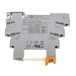 1 pcs - Phoenix Contact PLC-RSC-230UC/21 Series Interface Relay, DIN Rail Mount, 230V ac/dc Coil, SPDT, 1-Pole